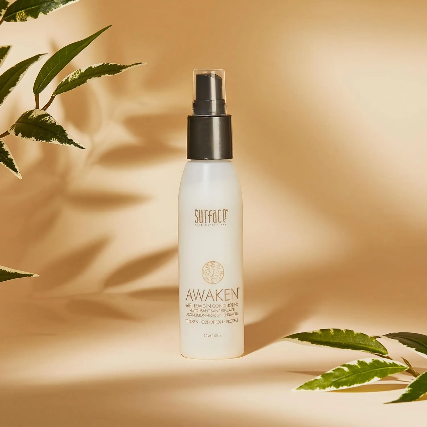 SURFACE Hair Awaken Mist - несмываемый кондиционер и средство для распутывания волос, придает объем, увлажняет и защищает, 113 мл — фото 2