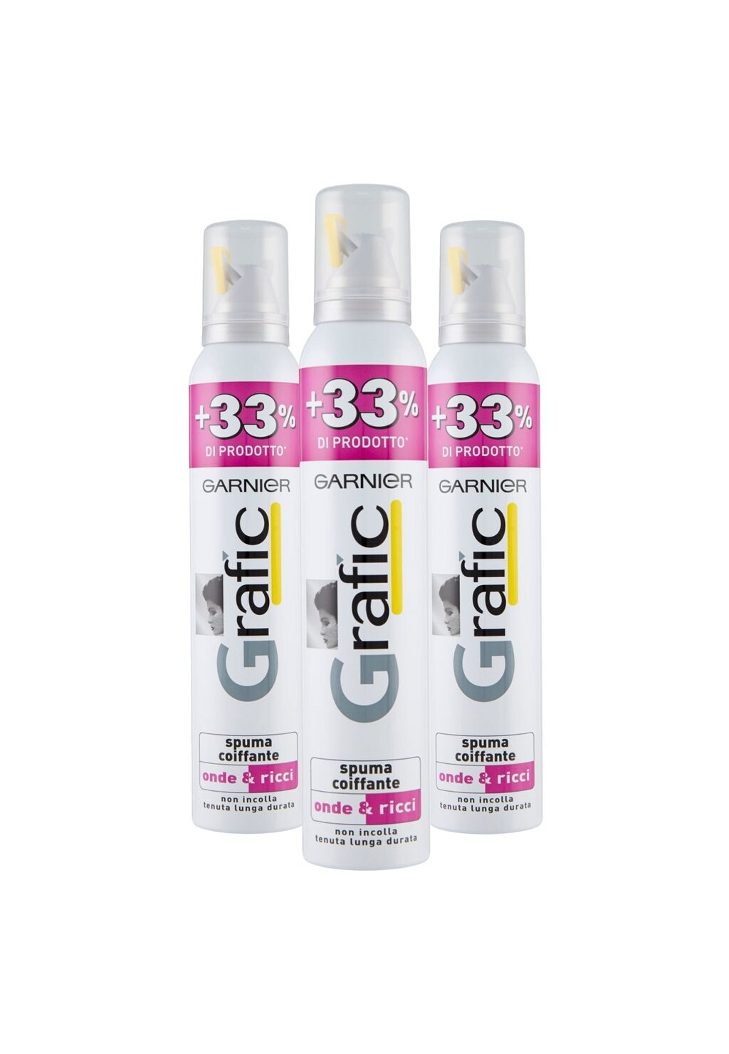 

Уход за волосами GARNIER MOUSSE PER CAPELLI GRAFIC, IDEALE PER ONDE&RICCI, 3 PACK Garnier, прозрачный