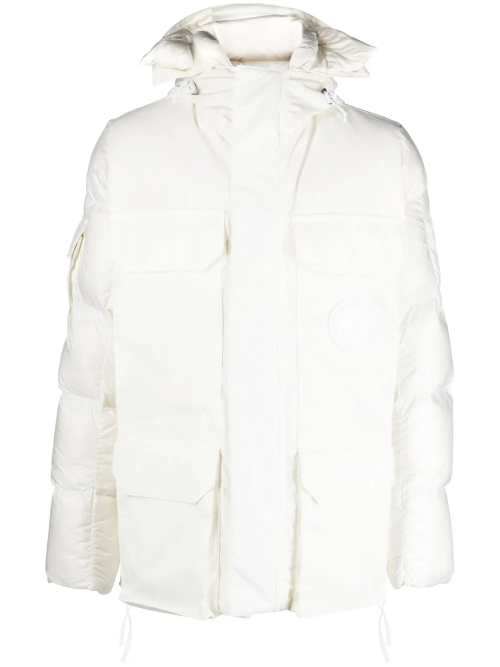 

Пуховик Paradigm Expedition с капюшоном Canada Goose, белый