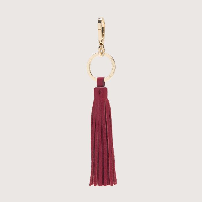 

Брелок Coccinelle Tassel, цвет Sangria