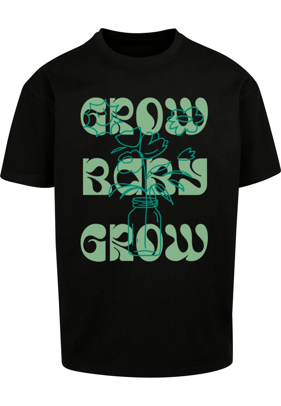 

Рубашка Merchcode Grow, Baby, Grow, черный
