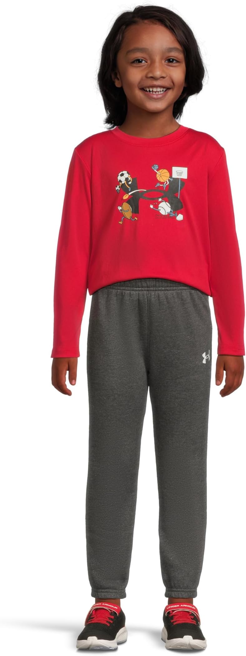 

Брюки Under Armour Kids Multi Sport Logo LS Set, Red