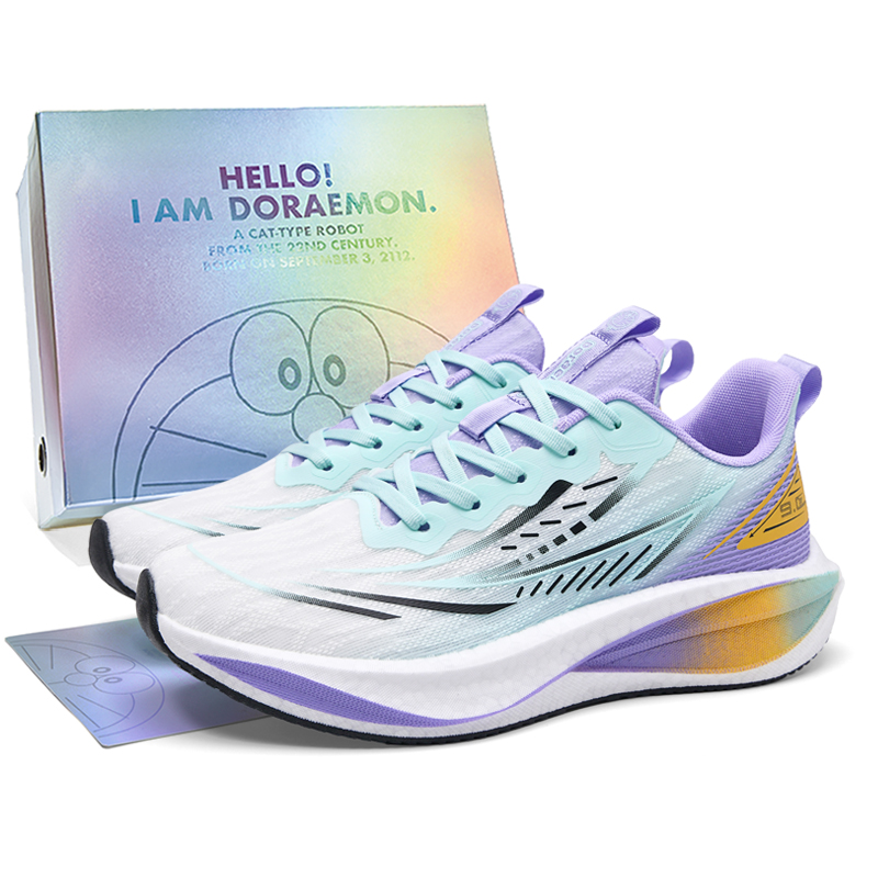 

Doraemon Дораэмон Низкие кроссовки для бега унисекс Мечта в фиолетовом (Лимитированная коллекция в коробке), цвет Dream Purple (Box Limited Edition)