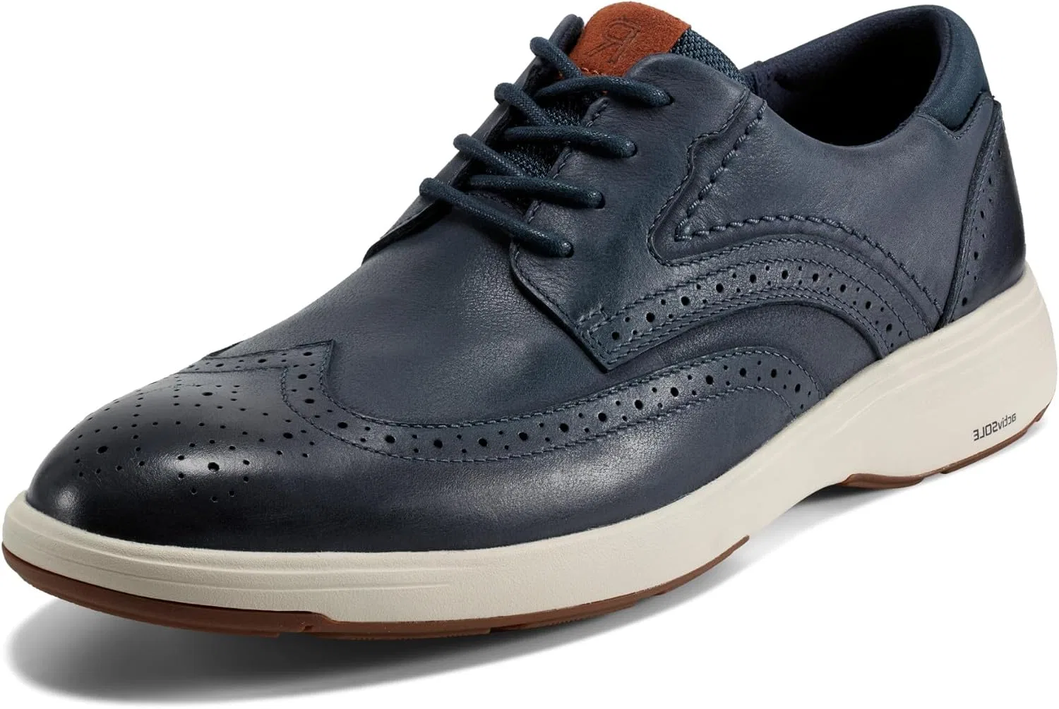 Мужские оксфорды Rockport Noah Wingtip, Dark Blue Leather