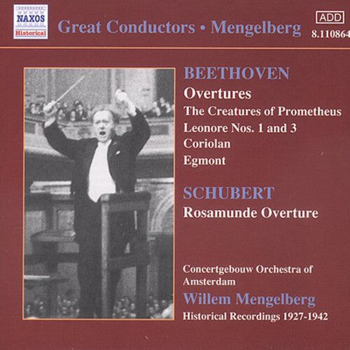 

CD диск Beethoven / Schubert / Mengelberg / Cgb: Creatures of Prometheus/Sym 8/Marche Militiare/&