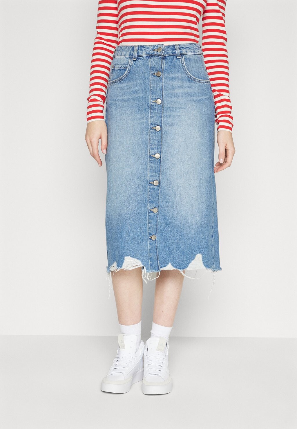 

Юбка-карандаш ONLFARRAN SKIRT ONLY, цвет medium blue denim