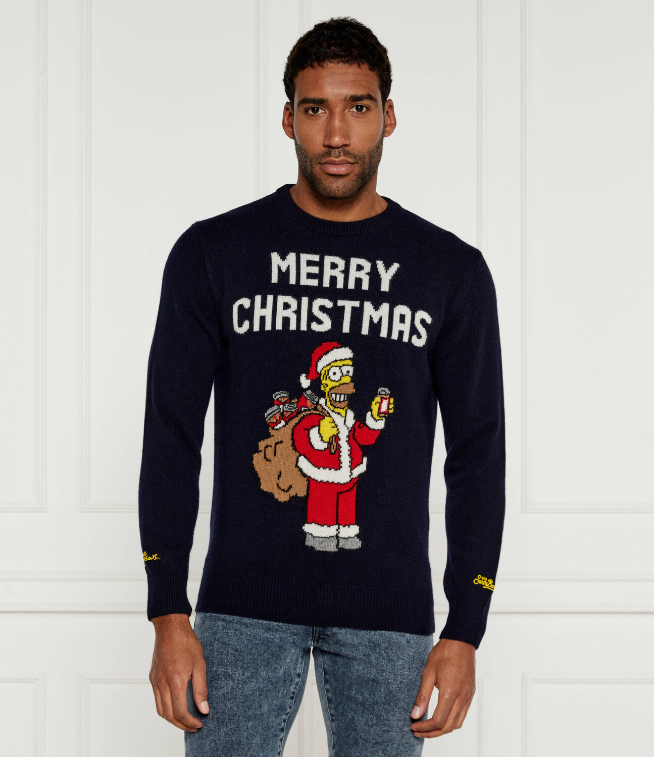 

Свитер ST.Barth Heron ST. BARTH X THE SIMPSONS Regular Fit, темно-синий