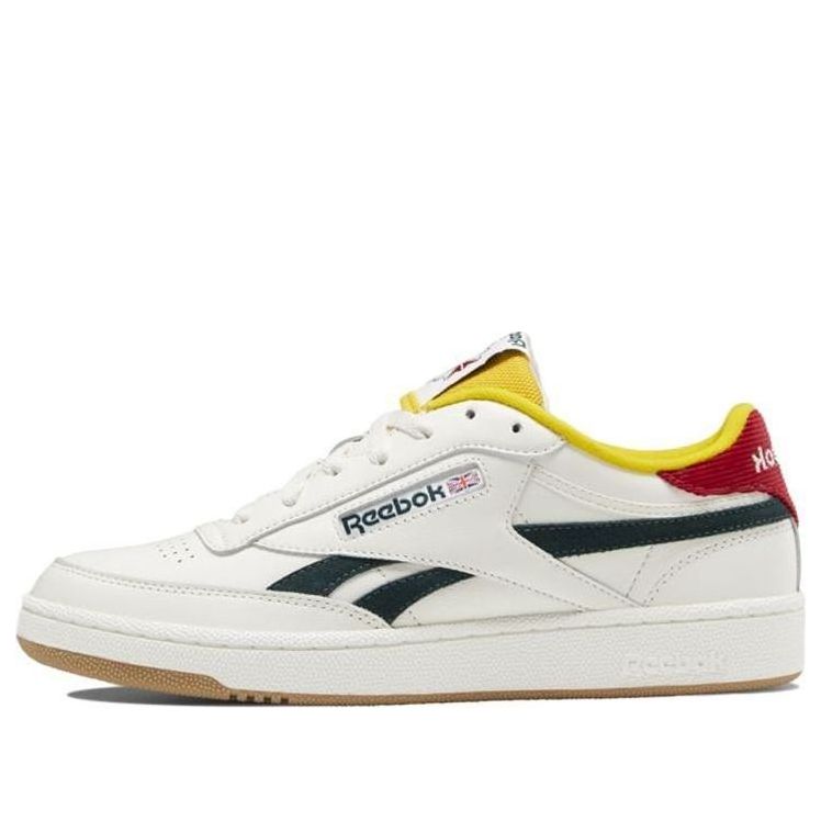

Кеды Reebok Club C Revenge Fashion Casual Skate Shoes Unisex White Green