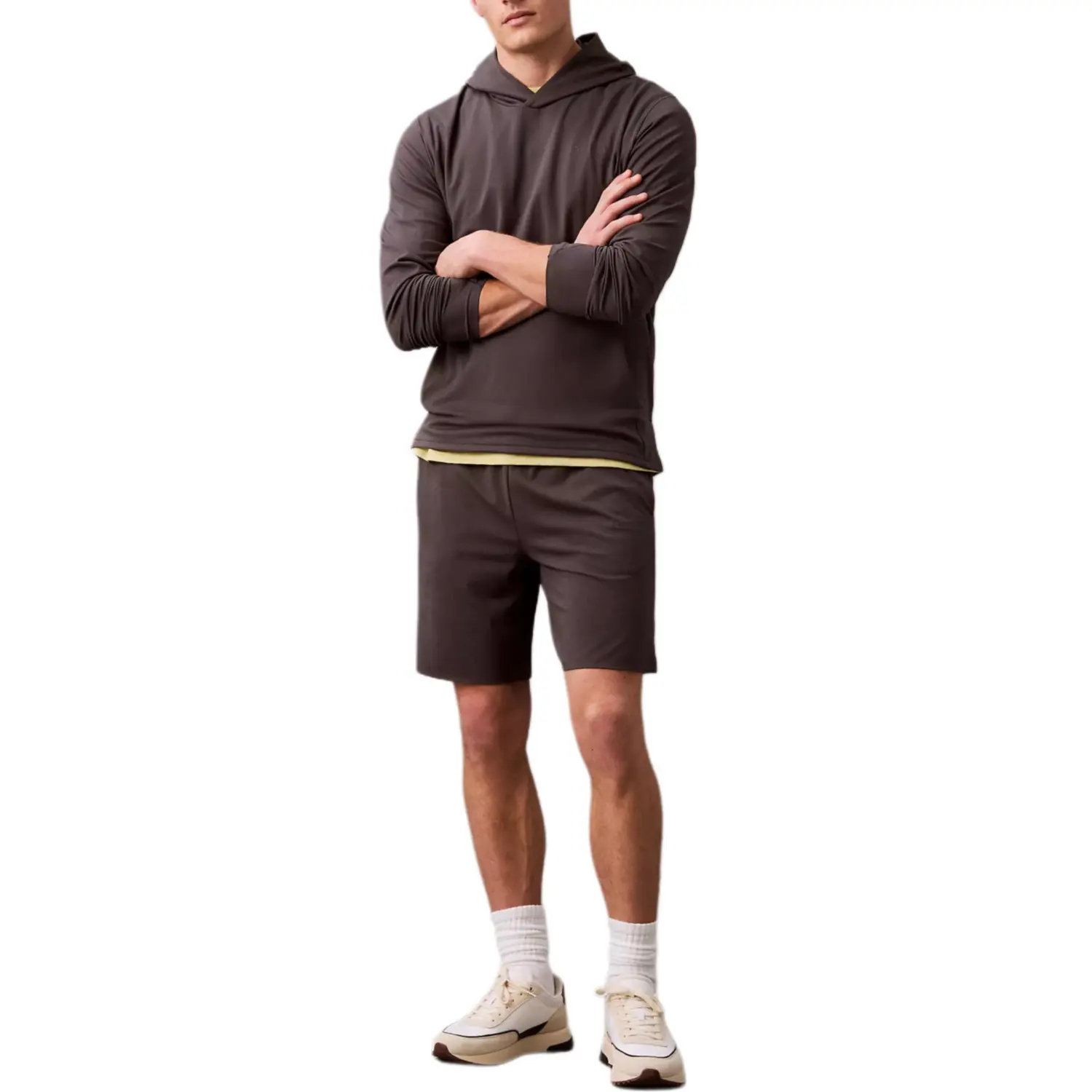 

Повседневные шорты мужские темно-серые Calvin Klein, темно-серый