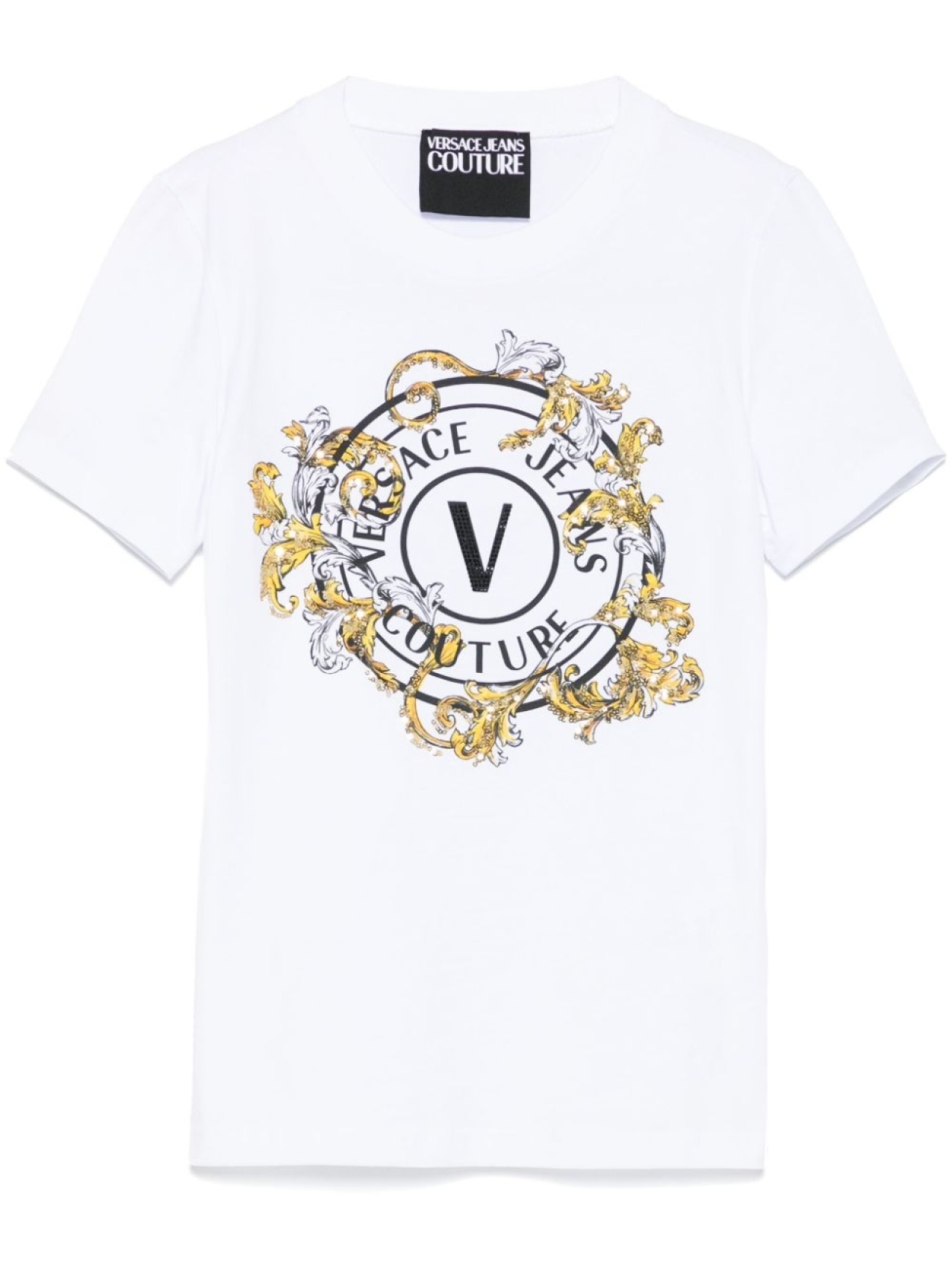 

Versace Jeans Couture футболка с логотипом, белый