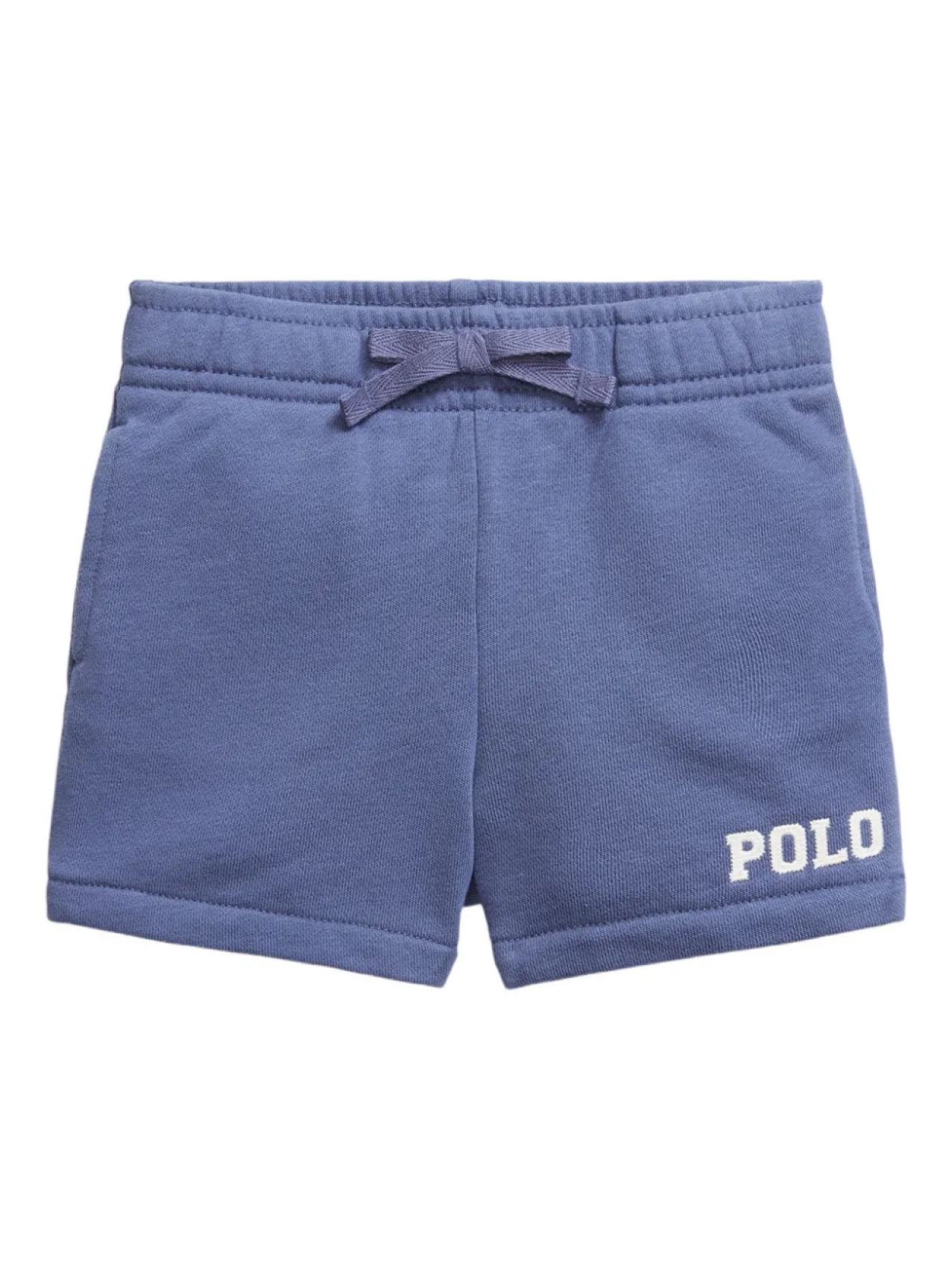 

POLO RALPH LAUREN KIDS шорты с вышитым логотипом, синий