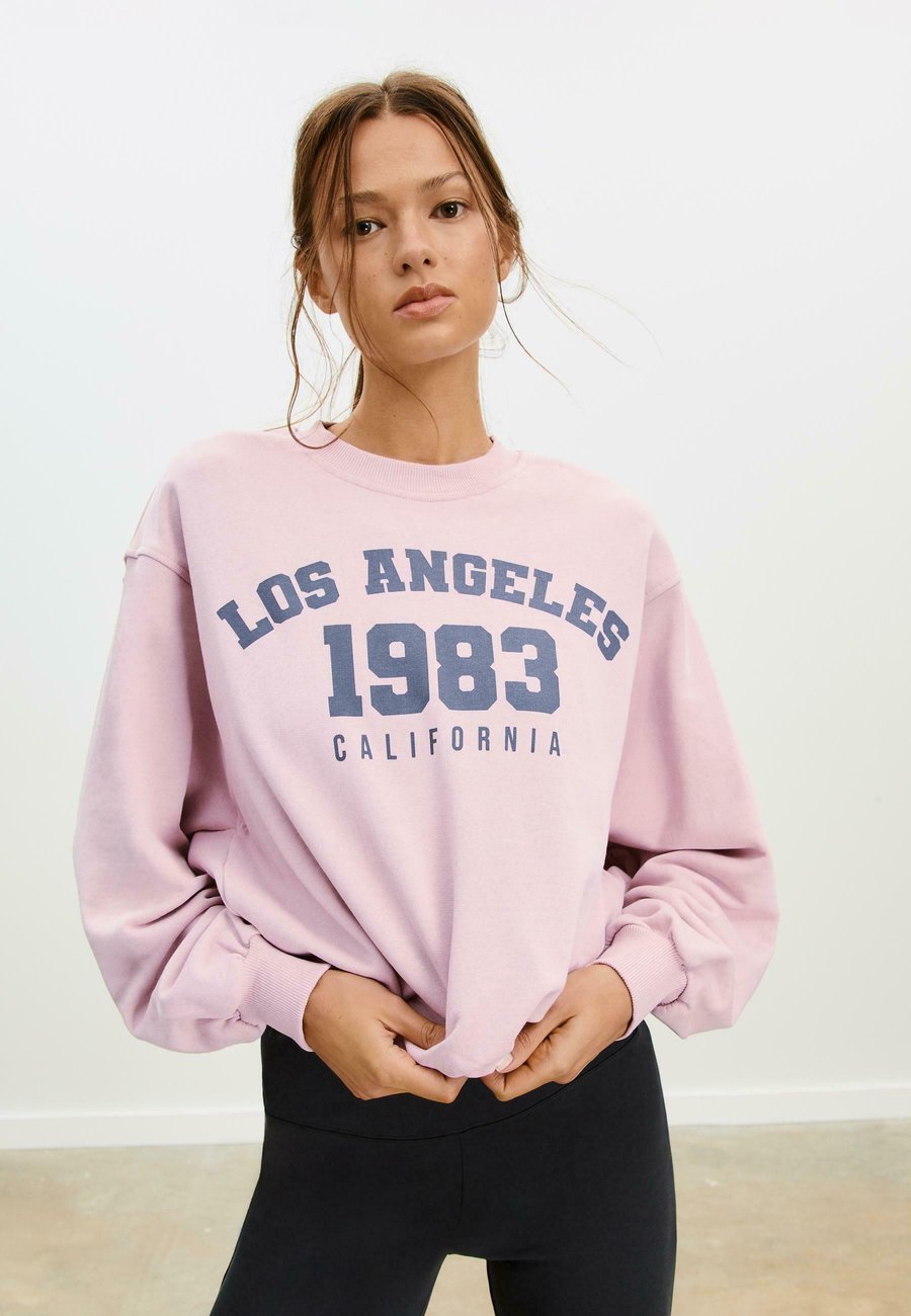 

Толстовка Stradivarius Sweatshirt, Pink