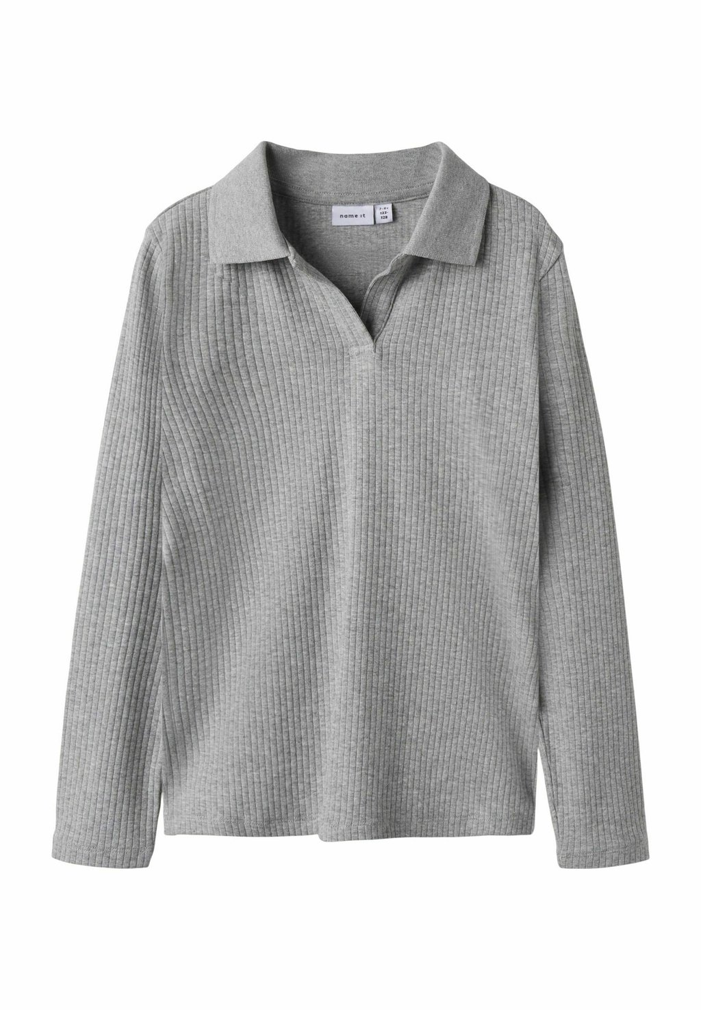 

Футболка с длинным рукавом Polo Name it, серый