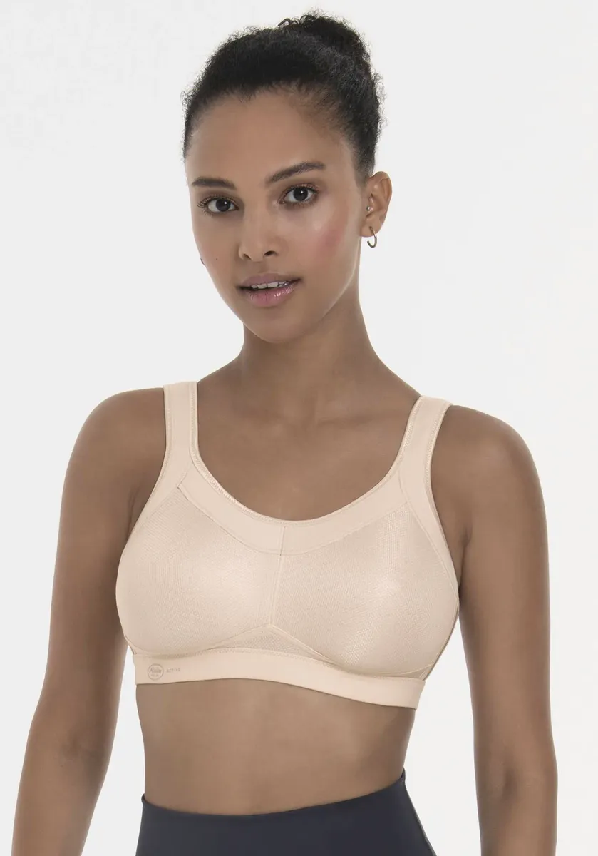 

Спортивный бюстгальтер Anita Active "Sports bra Momentum", чашка C-G, бесшовные чашки, максимальная поддержка, цвет Smart Rose