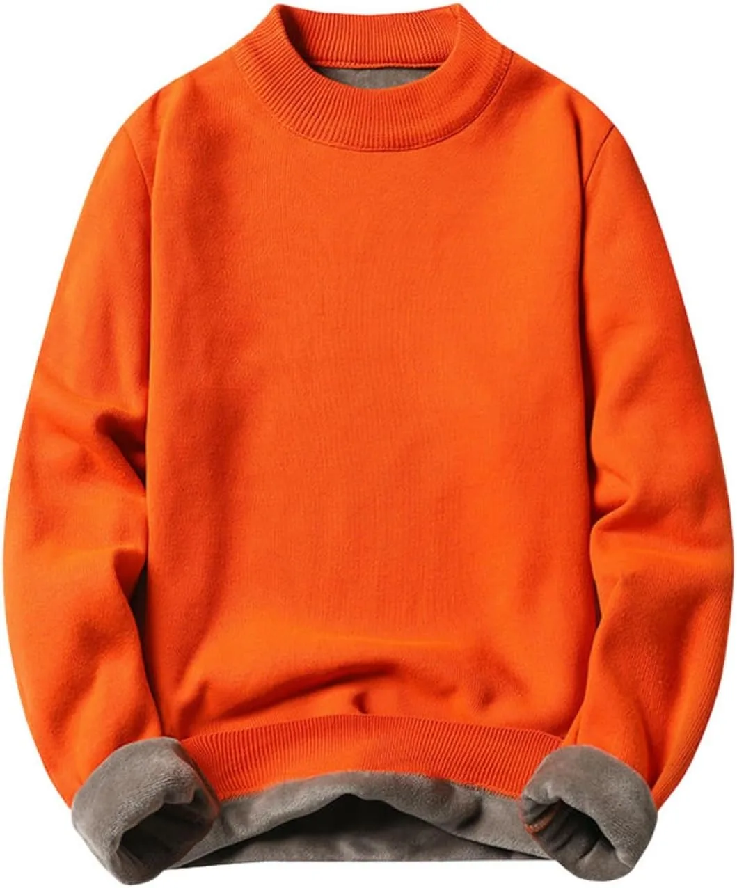 

Мужской свитер с воротником-поло и флисовой подкладкой OAKVERVE