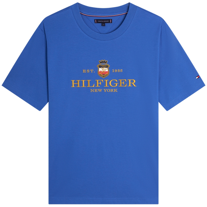 Футболка мужская с круглым вырезом Moderate Tommy Hilfiger, серый p01 — фото 3