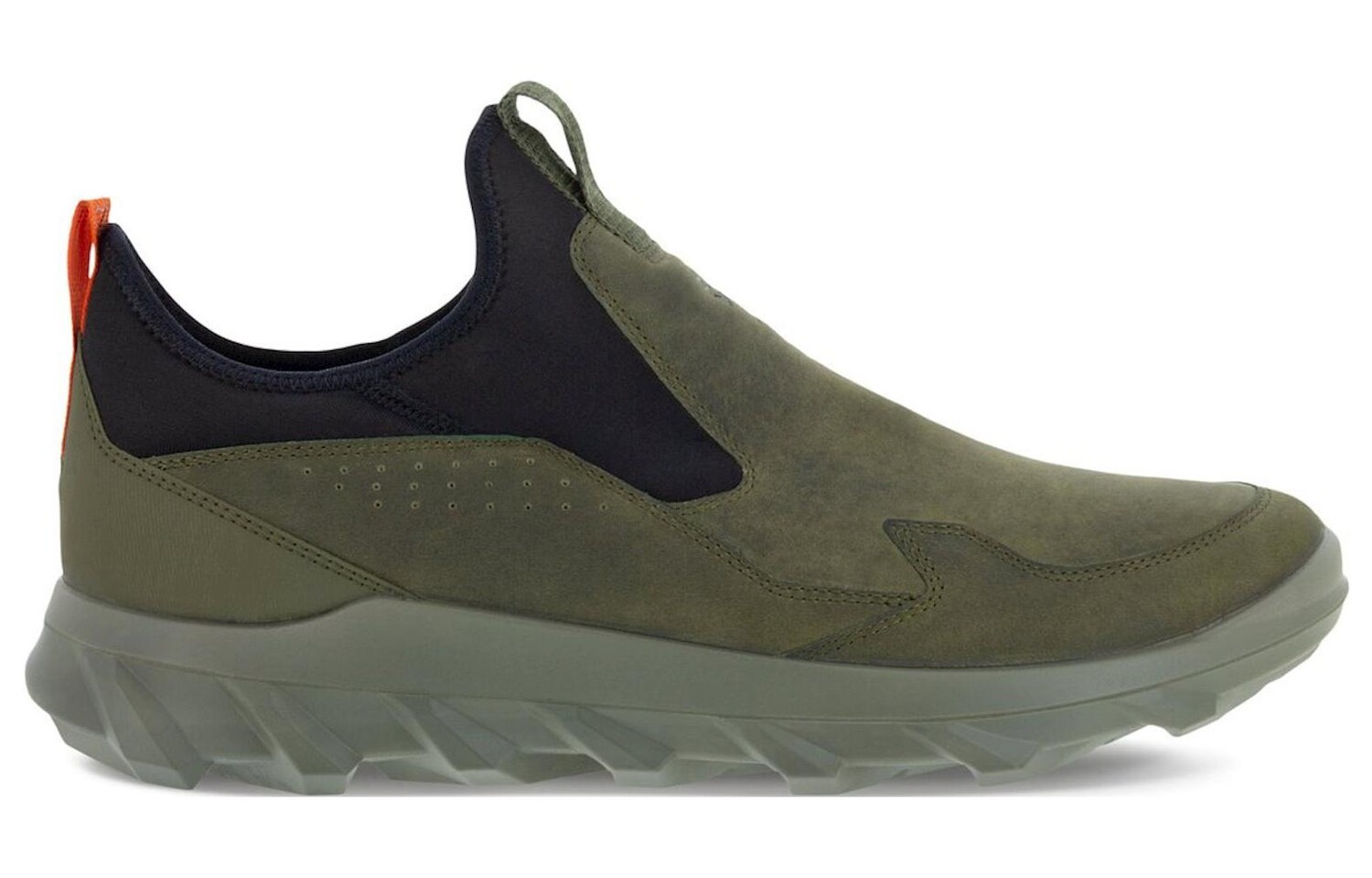 Кроссовки ecco Lifestyle Shoes Men Low-top Olive Green, зеленый — фото 2