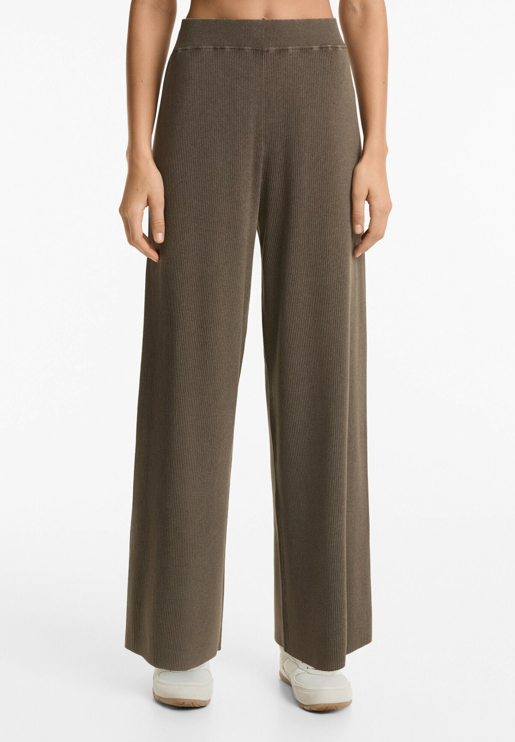 

Брюки RIBBED KNIT OYSHO, коричневый