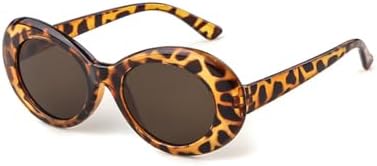 

Солнцезащитные очки для мужчин и женщин, овальные солнцезащитные очки в стиле ретро, ​​овальные солнцезащитные очки с защитой от УФ-излучения UV400 для женщин MTZJH, C15