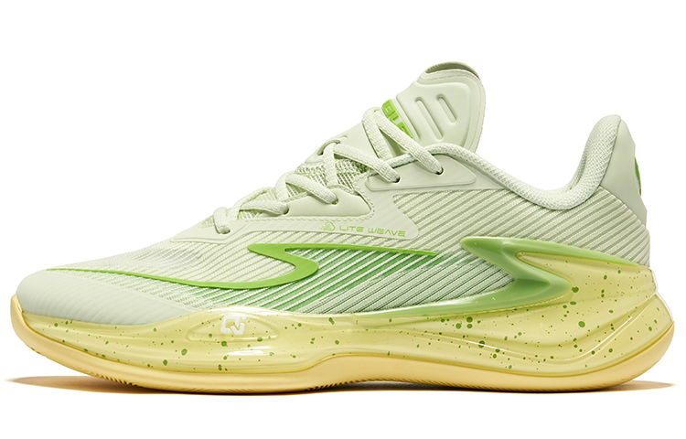 

Erke Цянь Сюнь V2 Амортизирующие нескользящие баскетбольные кроссовки мужские средние дыня цветовая гамма - зеленый, цвет Green