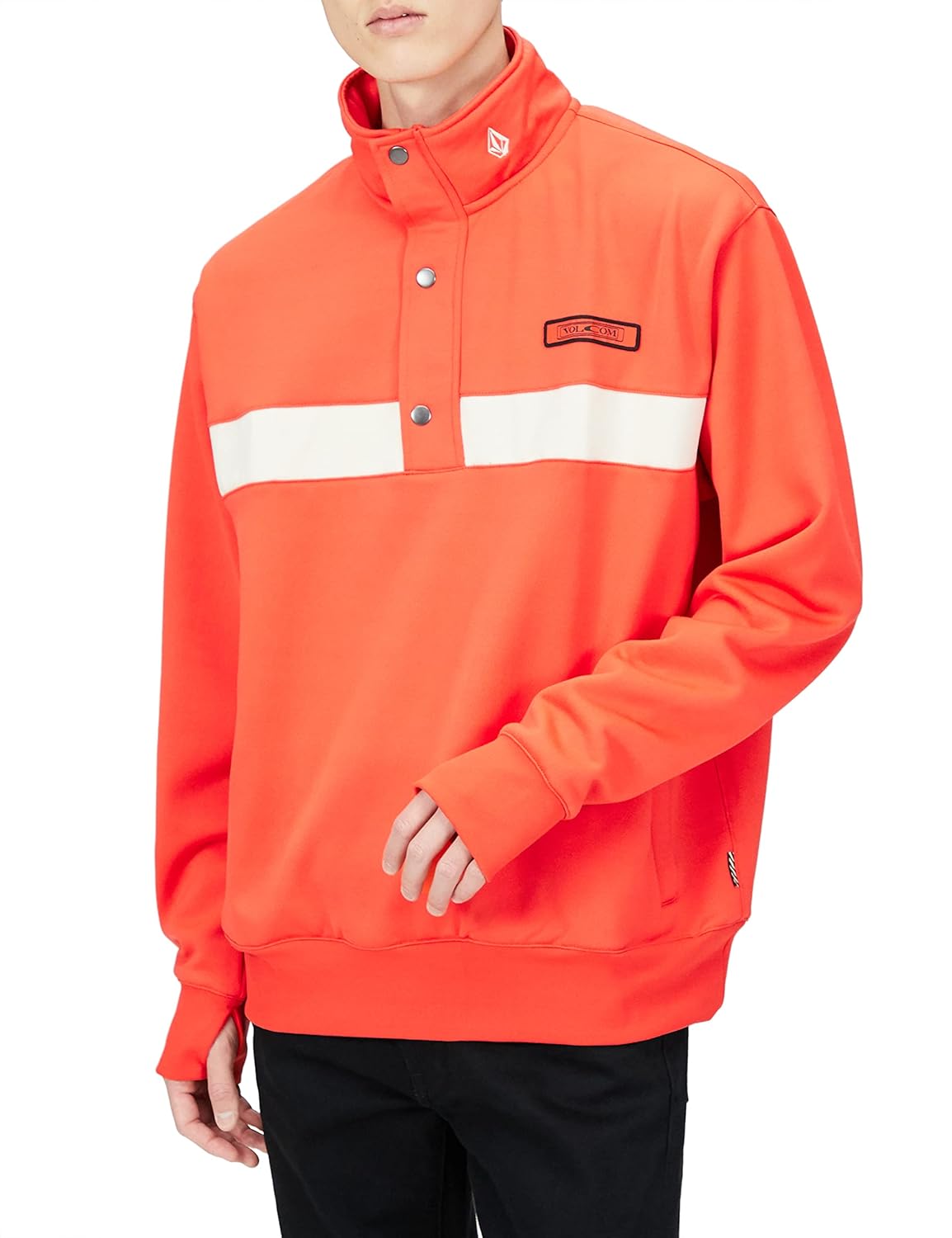 

Кроссовки Volcom G4652302 / SHE CREW FLEECE для мужчин, термотолстовка (с отверстием для большого пальца на рукаве) для сноуборда, оранжевый