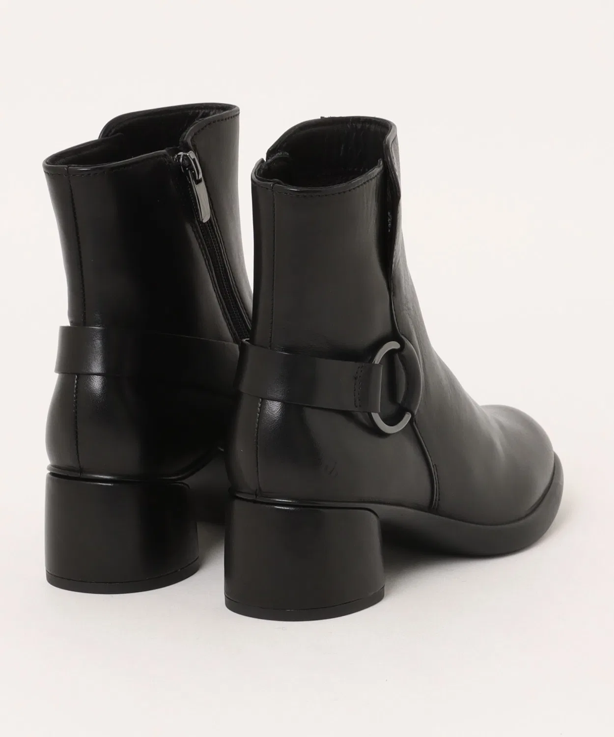 Сапоги короткие с пряжкой ECCO SCULPTED LX 35 из натуральной кожи, черный — фото 3