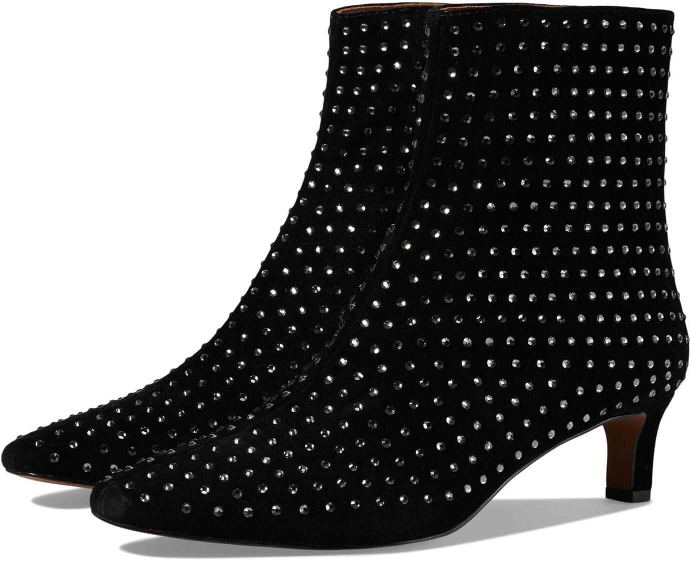 

Ботильоны Dimes Boot Suede W Hot Fix Crystal Madewell, цвет True Black Multi