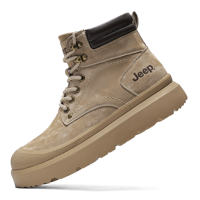 

Ботинки короткие берцы мужские Jeep, оранжевый