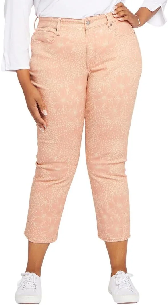 

NYDJ Womens Plus Size Ponte Marilyn Straight Leg Pant