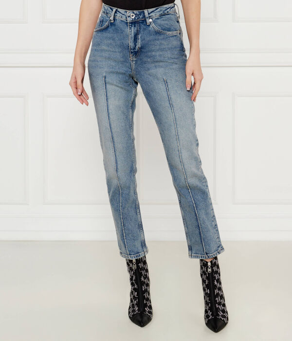 

Джинсы Karl Lagerfeld Jeans Tapered Fit, синий