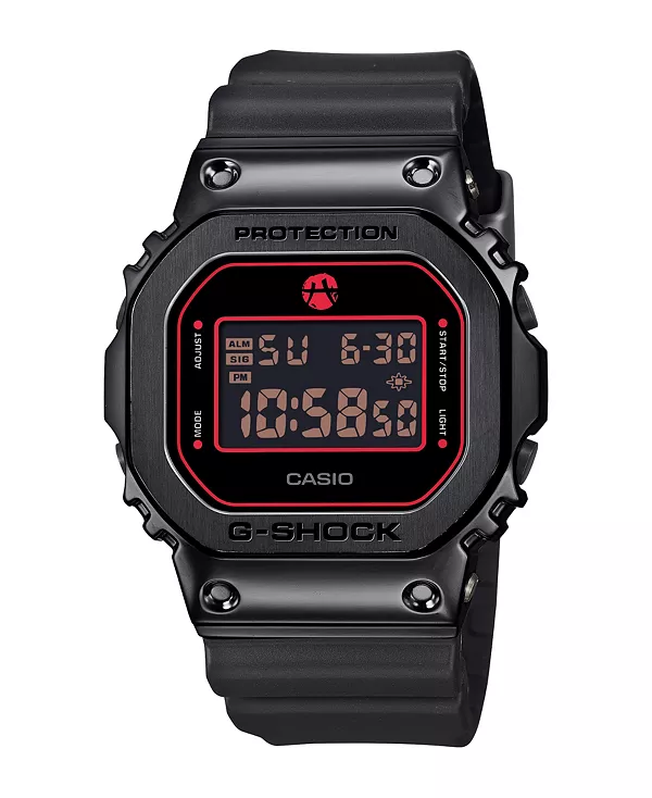 

Мужские часы rui hachimura ограниченной серии из черной смолы, 43,2 мм G-Shock, black