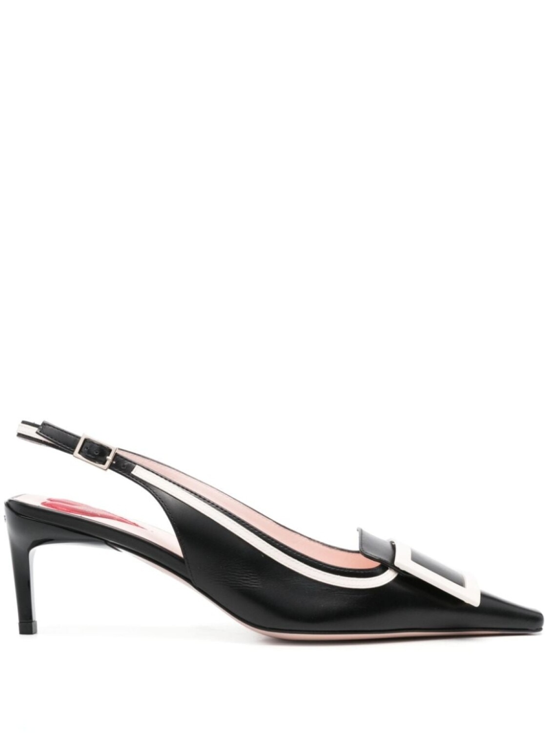 Roger Vivier туфли Canard 65 с ремешком на пятке, черный