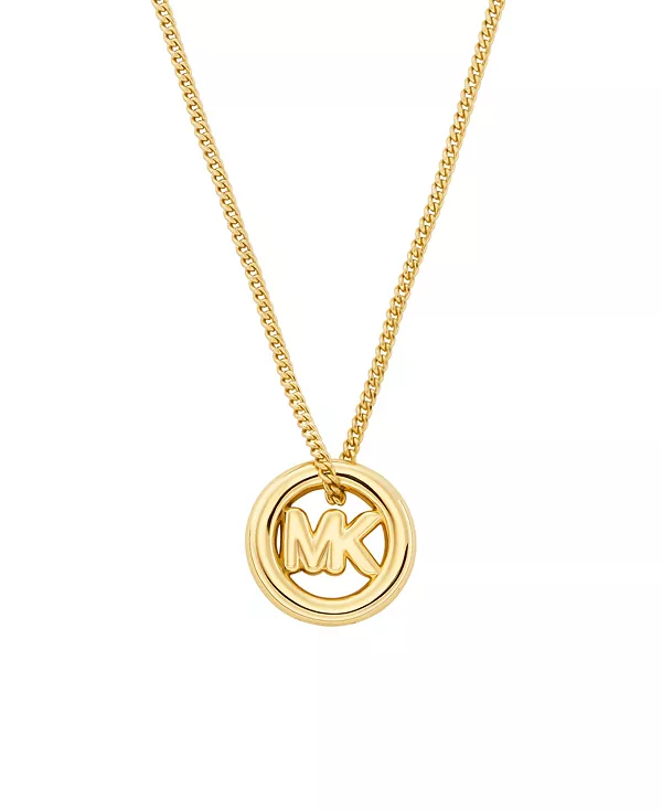 

Ожерелье с подвеской-логотипом Michael Kors, gold