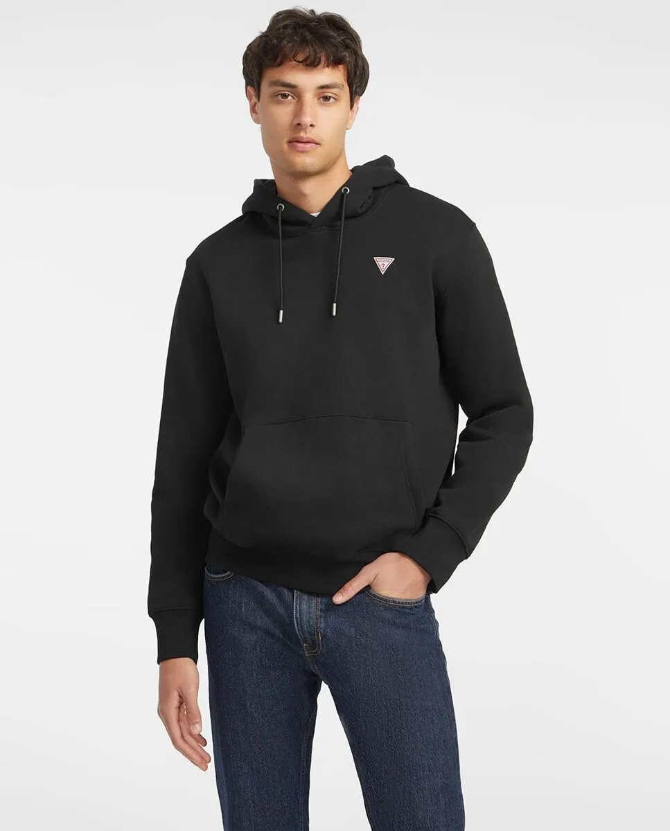 

Толстовка с капюшоном Guess Jeans, черный
