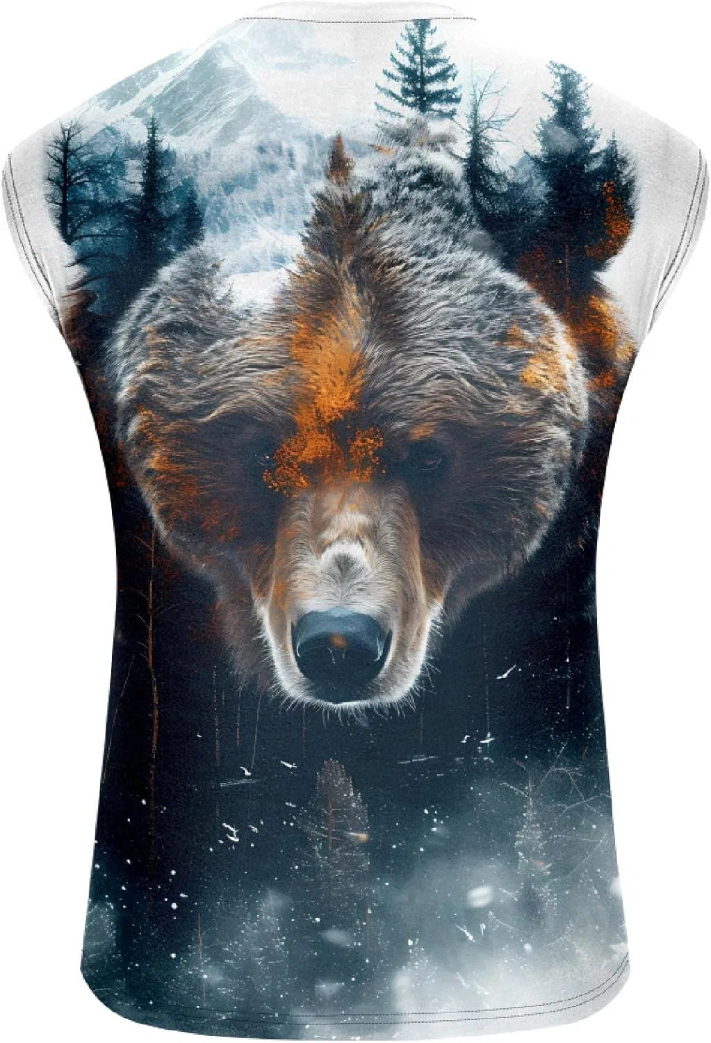 Майка с принтом Bear — фото 4