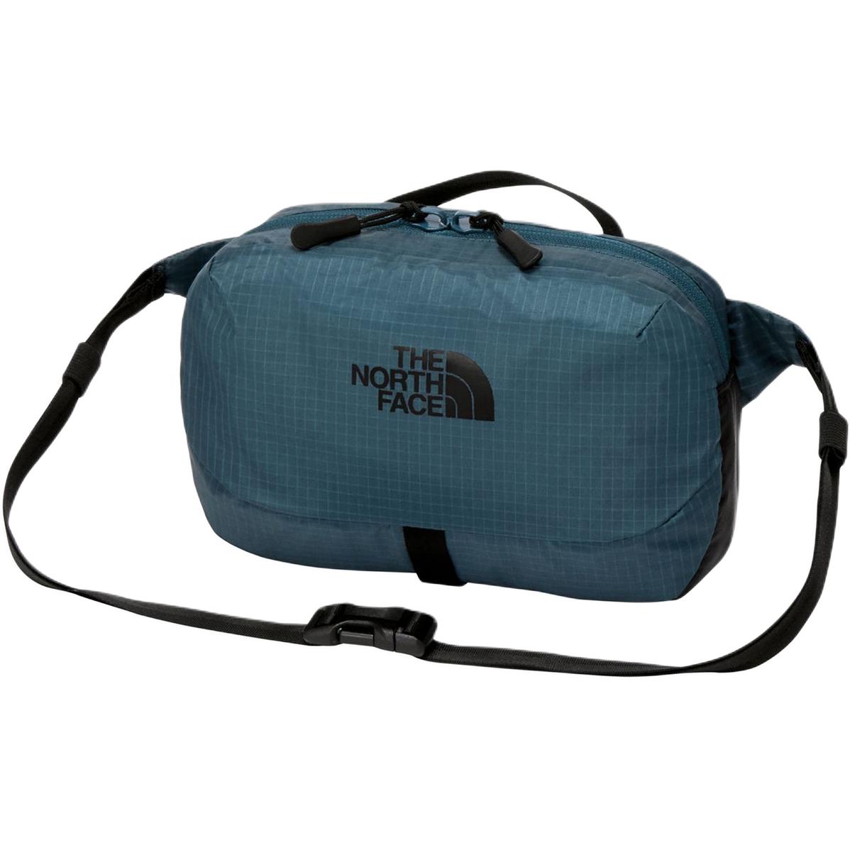 

THE NORTH FACE Двухлитровый наружный рюкзак из нейлона сине-зеленый унисекс, Blue Green