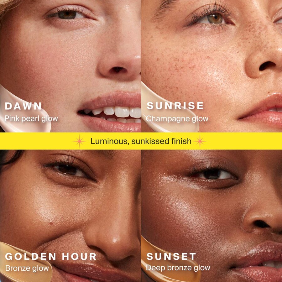 Солнцезащитный крем Glowscreen SPF 40 с гиалуроновой кислотой и ниацинамидом Supergoop!, 0.68 oz Golden Hour /20 ml - bronze — фото 3