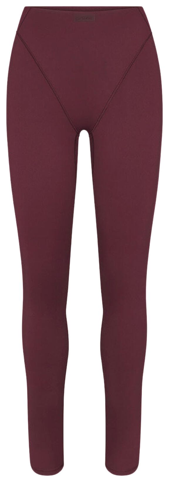 

Леггинсы NikeSKIMS Matte с высокой талией и V-образным вырезом, длина 26 дюймов, красный