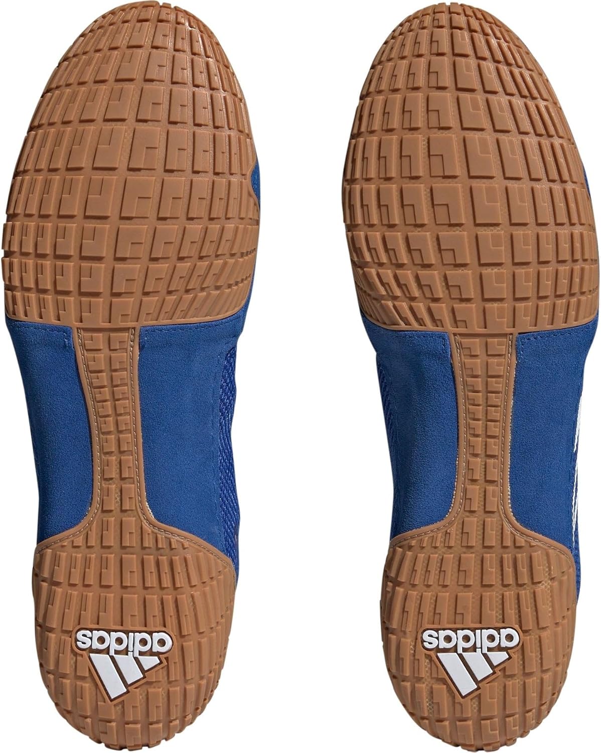 Детские борцовские кроссовки adidas Unisex-Child Tech Fall 2.0, синий — фото 2