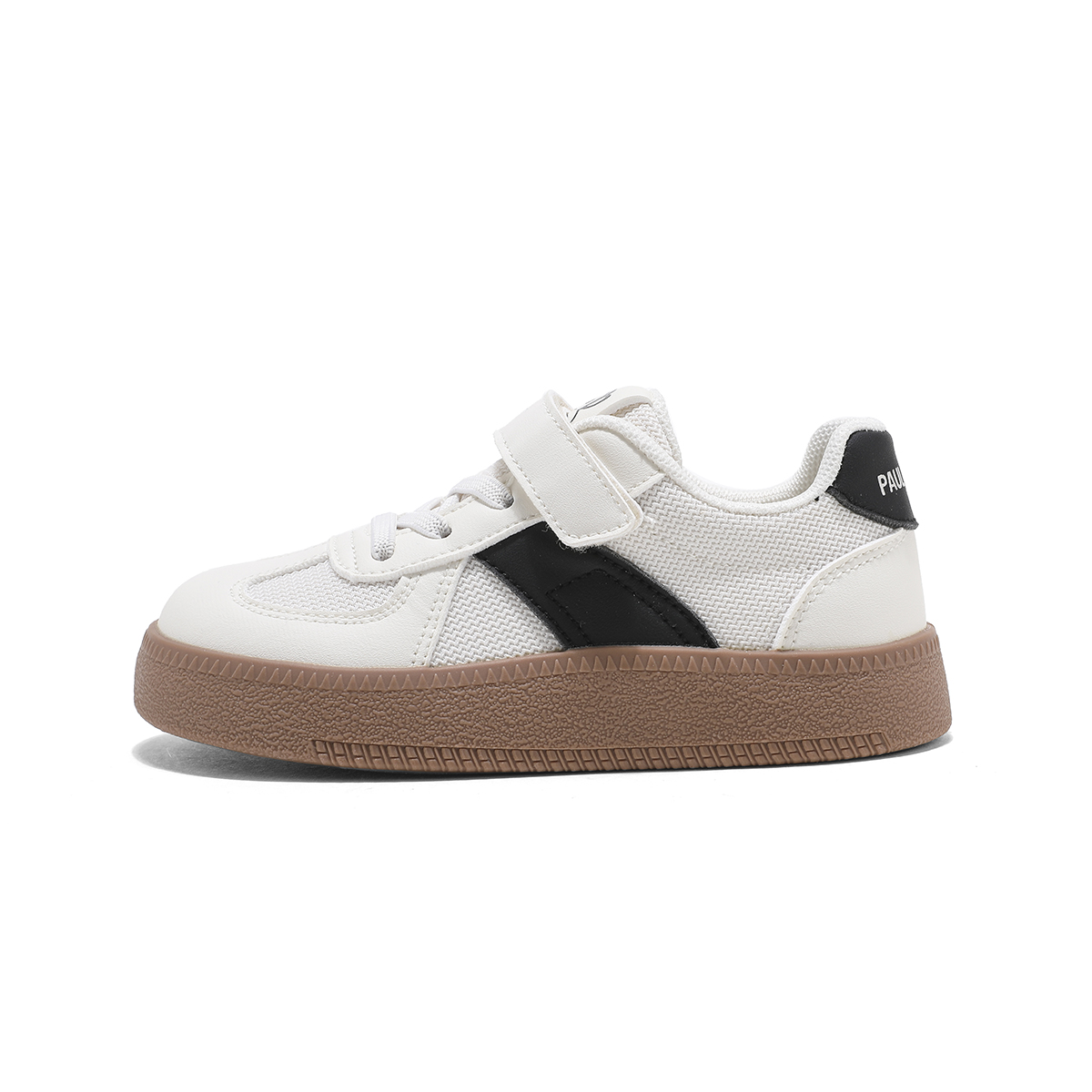 

Нескользящие и износостойкие, легкие, амортизирующие, низкие детские кроссовки для скейтбординга PAUL FRANK, серебряный/серый