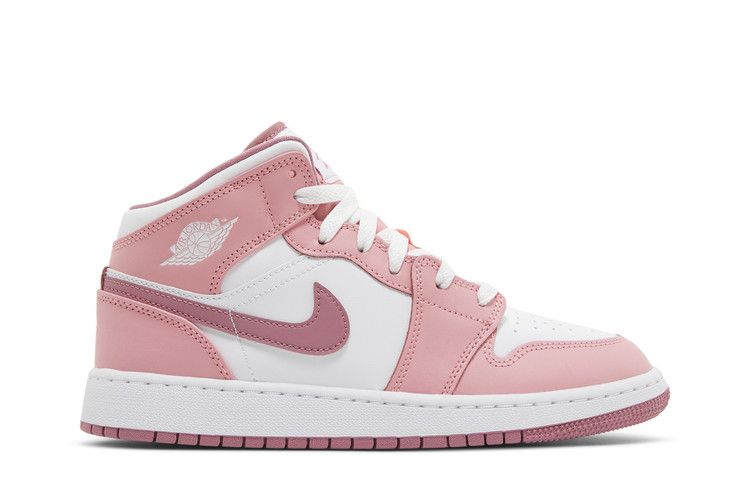 Кроссовки Air Jordan Air Jordan 1 Mid GS 'Valentine's Day 2023', розовый — фото 2