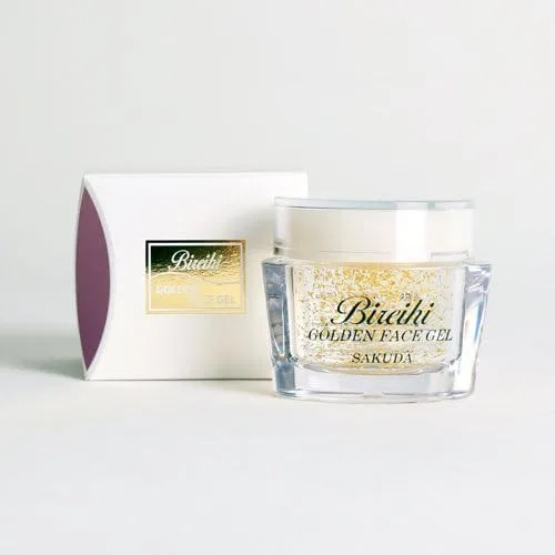 Увлажняющий гель для лица с золотом Bireihi Beautiful Beauty Golden Face Gel 34 г