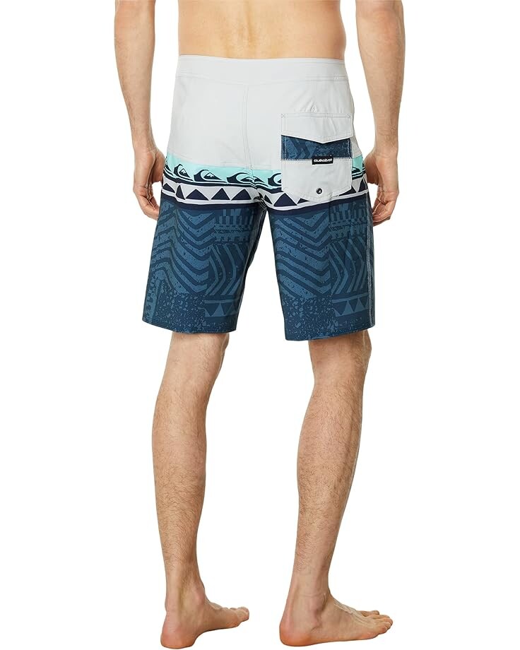 

Шорты для плавания Quiksilver Surfsilk Panel 20" Boardshorts, цвет Grey Violet