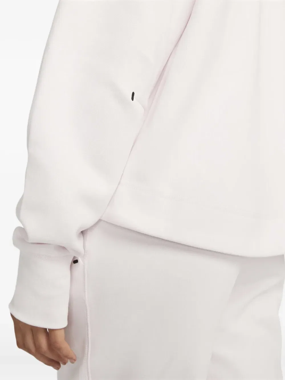 Куртка Stadium tech fleece "жемчужно-розовый/черный" Nike, белый — фото 4