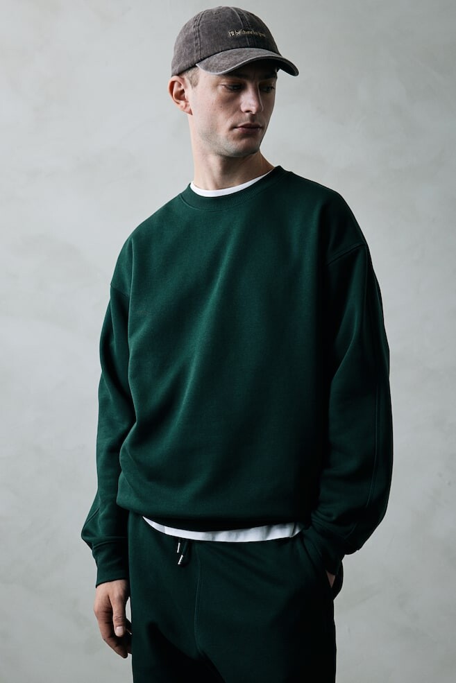 

Толстовка thermolite свободного кроя H&M, зеленый