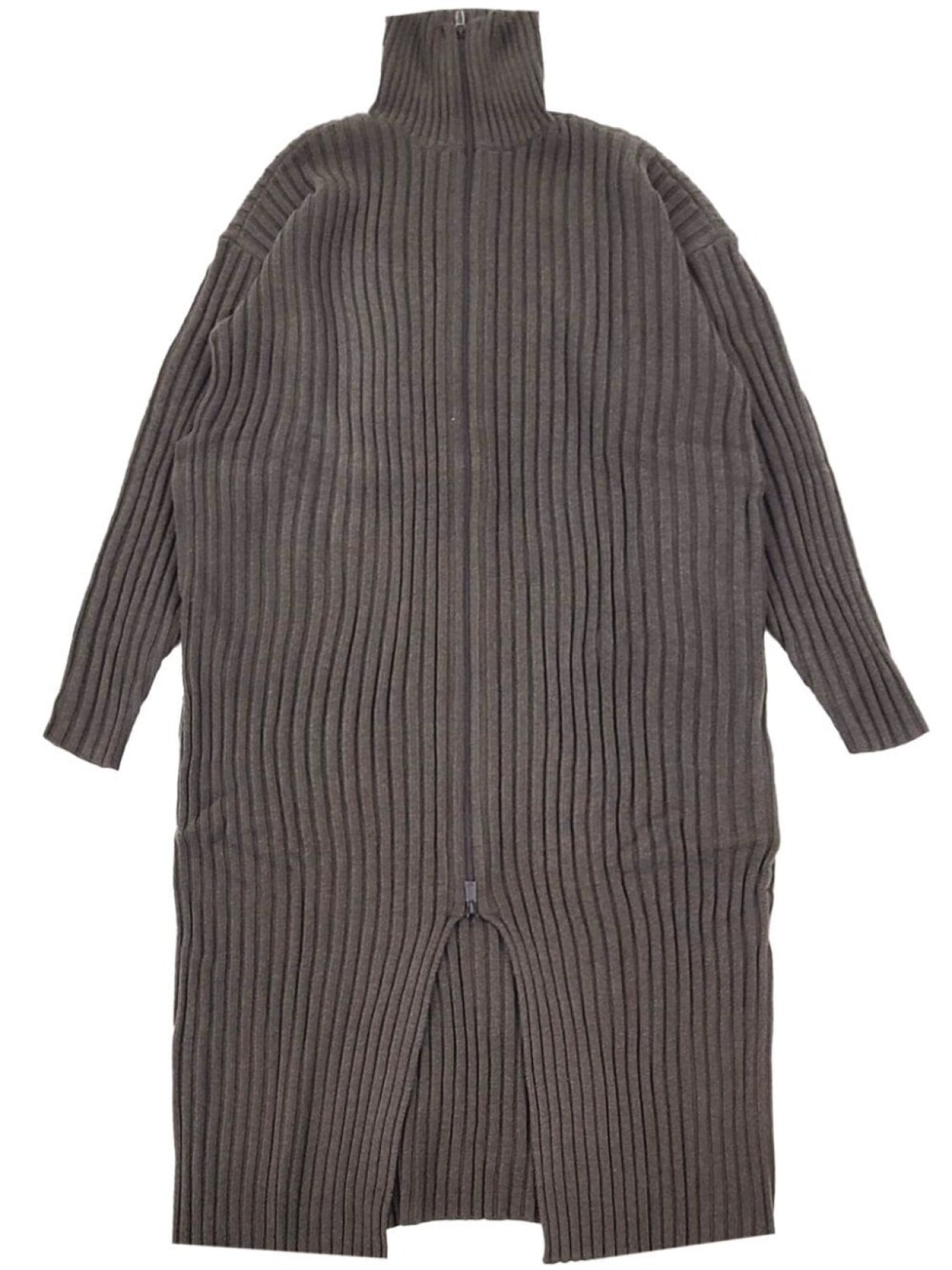 

FEAR OF GOD ESSENTIALS кардиган в рубчик на молнии, серый