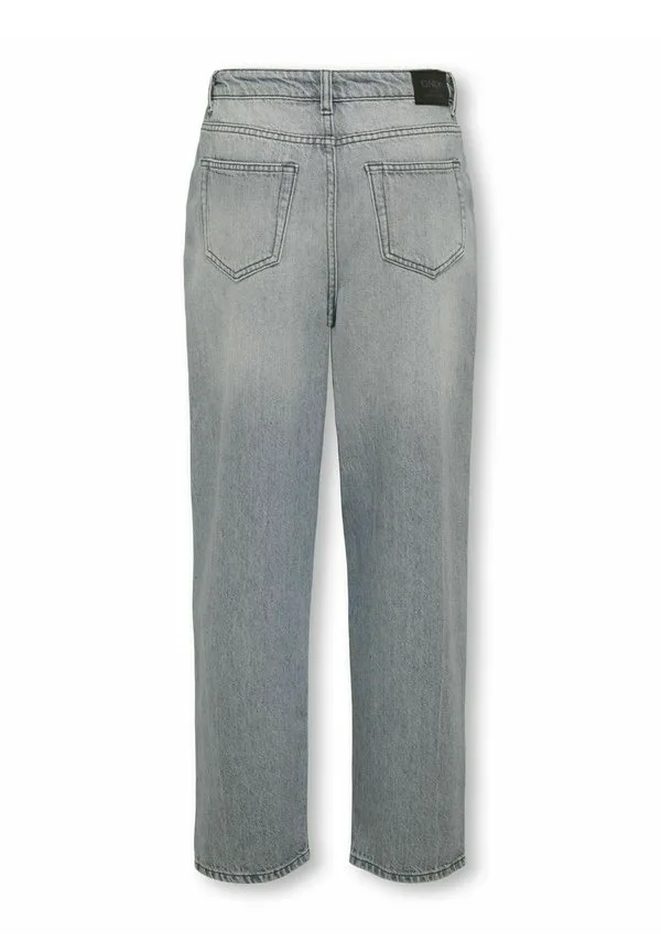 Джинсы прямого кроя с застежкой и застежкой fade со средней посадкой Only & Sons Junior, Medium Grey Denim — фото 2