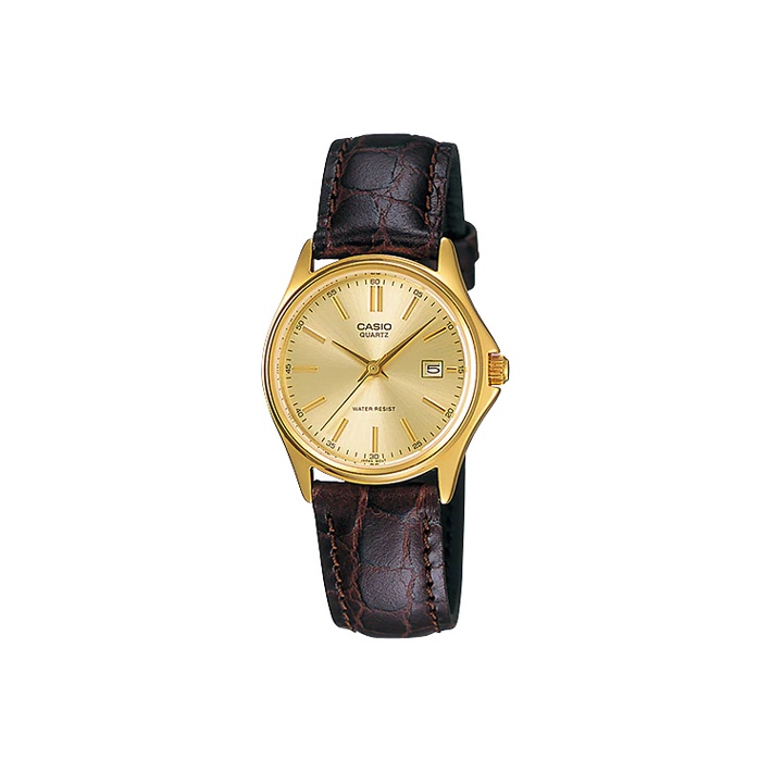 

CASIO Часы Women's Standard Series Gold Watch LTP-1183Q-9A, Gold Dial