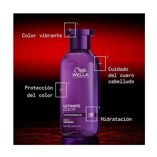 Шампунь для окрашенных волос WELLA PROFESSIONALS Ultimate Color 250 мл — фото 3