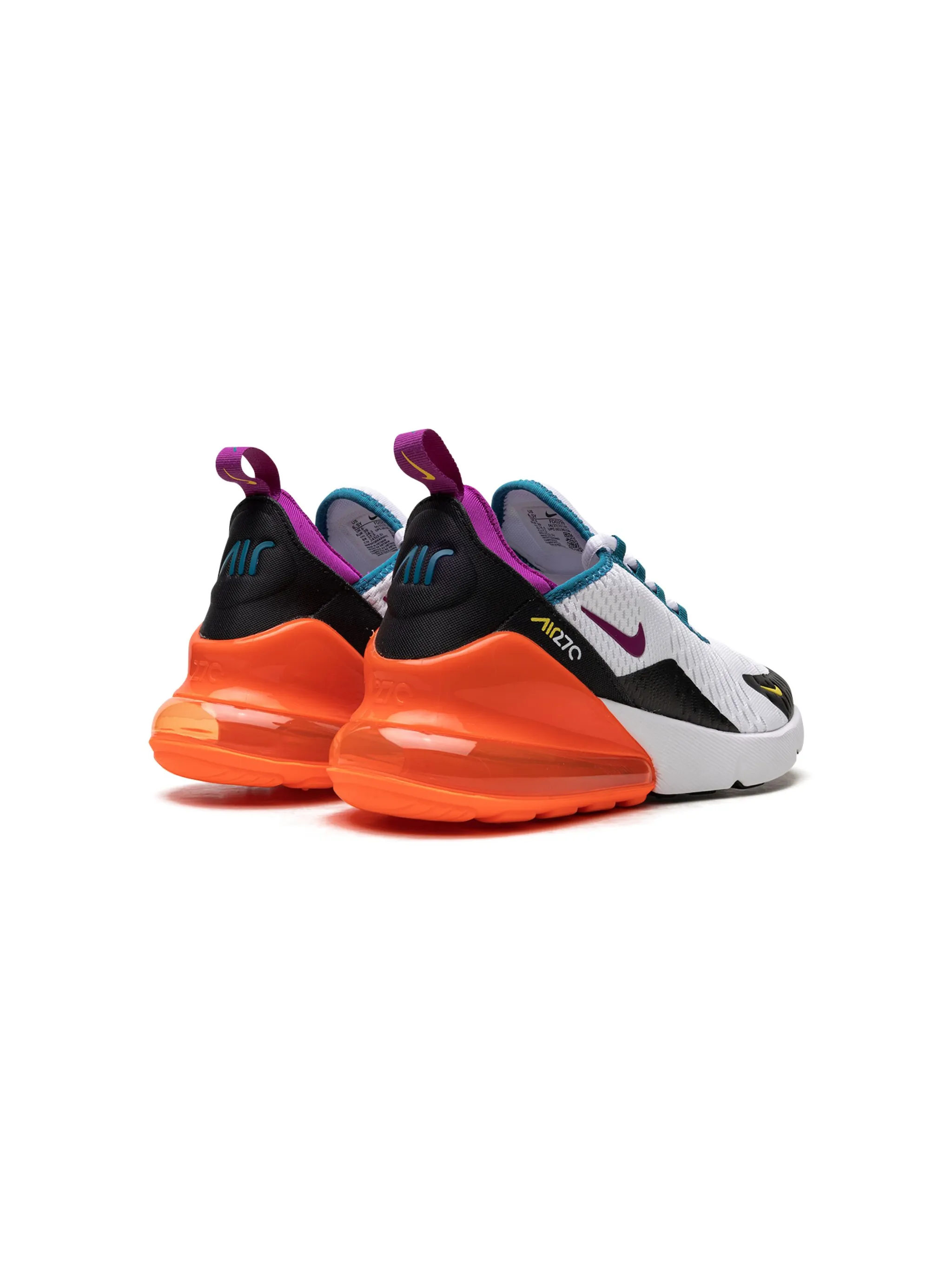 Кроссовки Air Max 270 Vivid Nike Kids, белый — фото 3